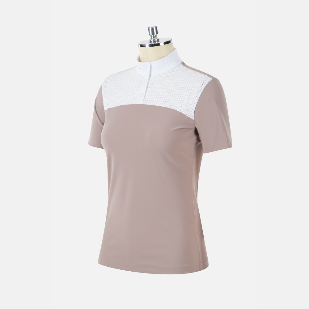 Ladies Baghera Show Shirt | Short Sleeves | White | Gobbi