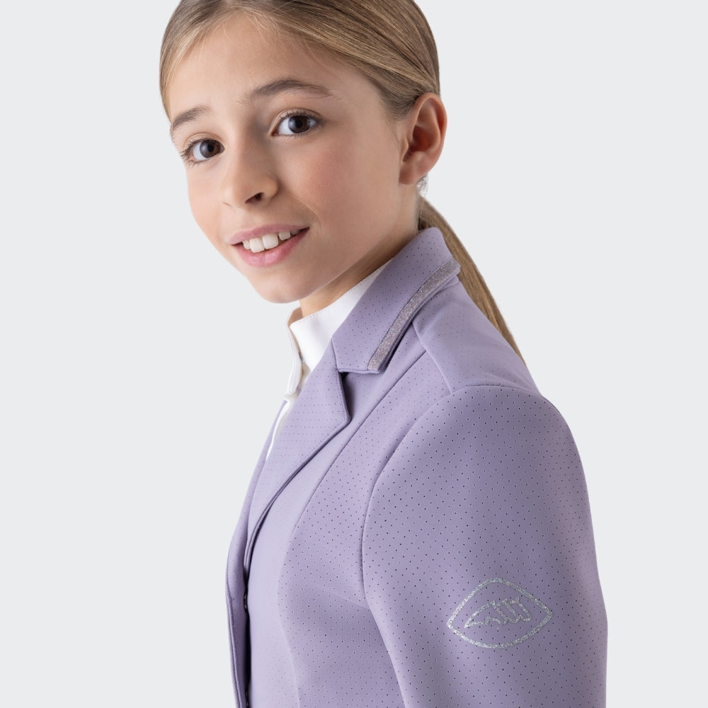 Girls Eqginga Show Jacket | Mauve