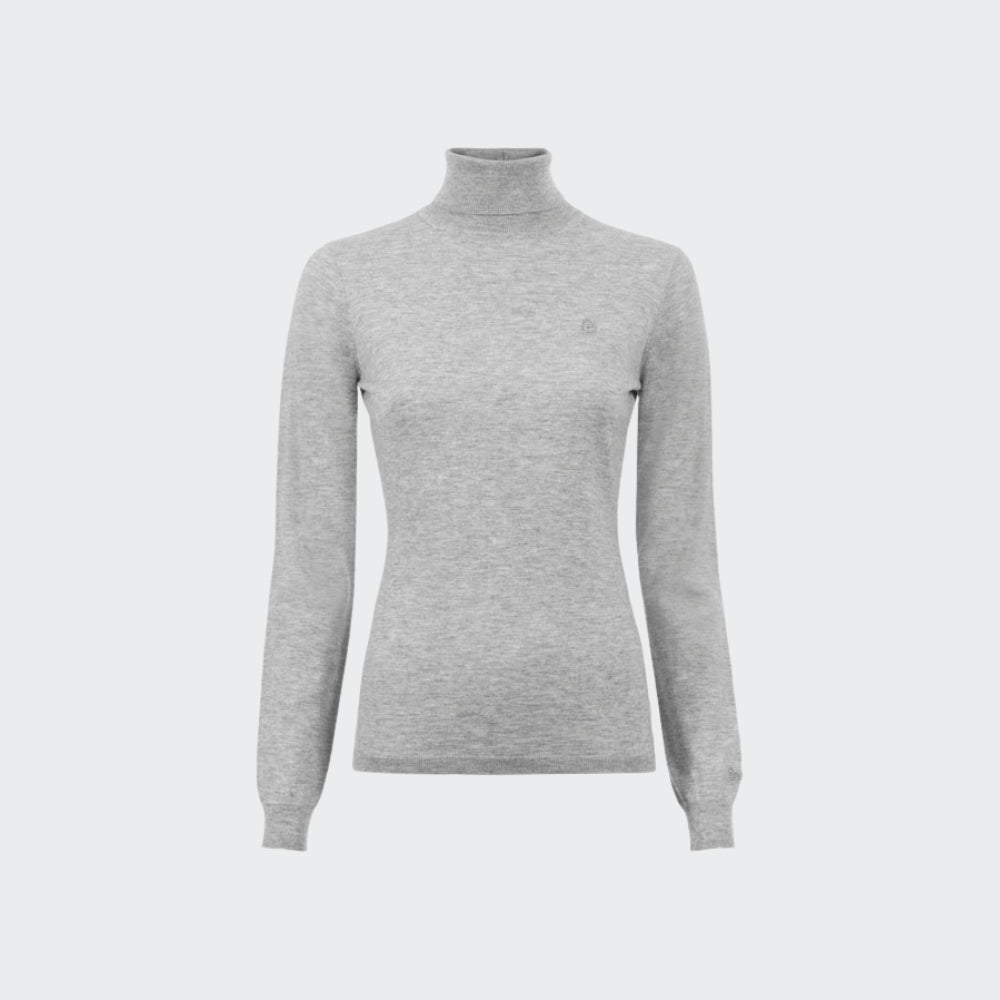 Ladies Cavalradina Turtleneck Polo | Grey