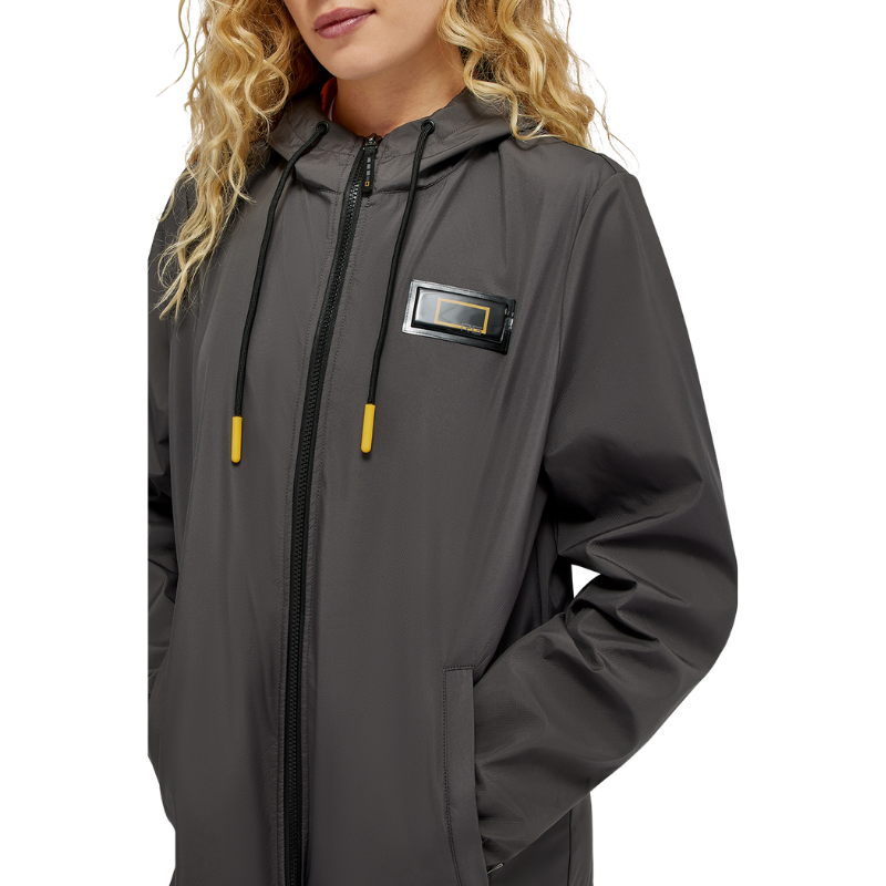 RG Italy Waterproof Coat - Grey