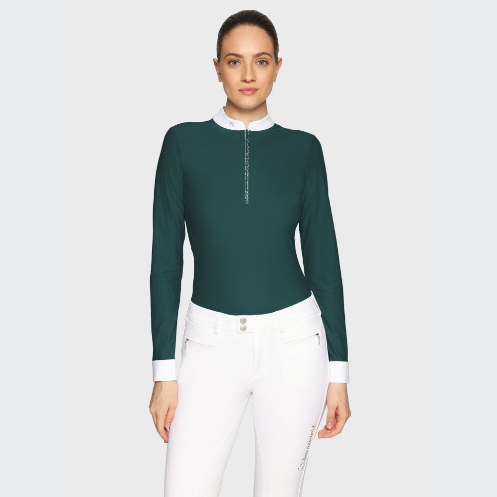 Ladies Lou Show Shirt | Long Sleeves | Hunter Green