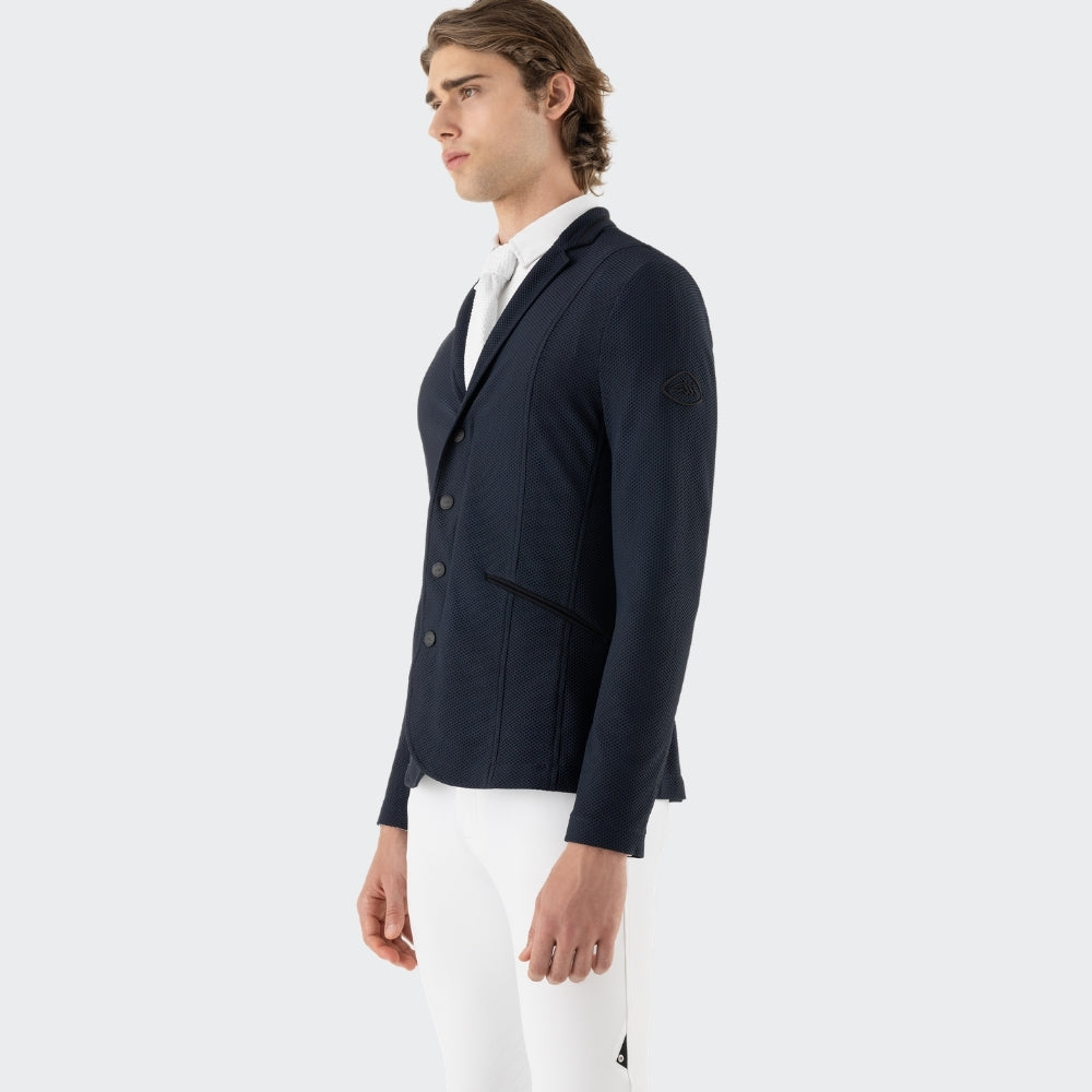 Mens Eqcargiac Mesh Show Jacket | Navy