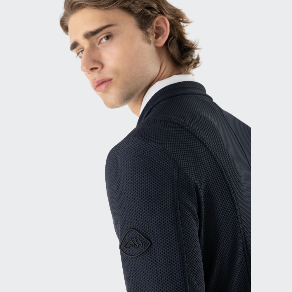 Mens Eqcargiac Mesh Show Jacket | Navy