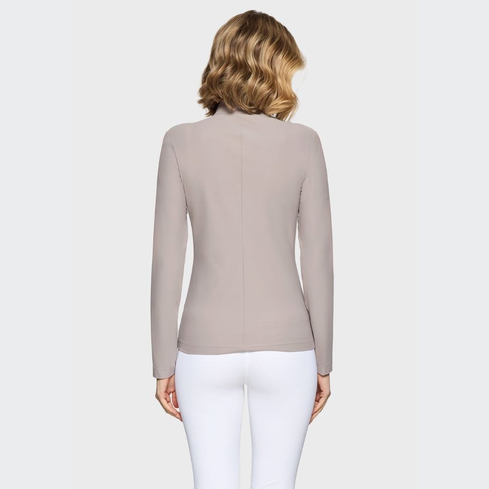 Ladies Nina Full Zip | Long Sleeves | Latte