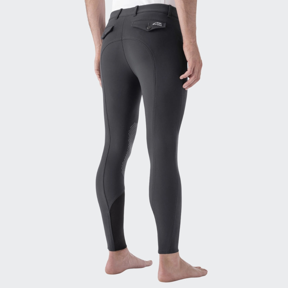 Mens Grafton B Move Breeches | Knee Grip | Night Grey