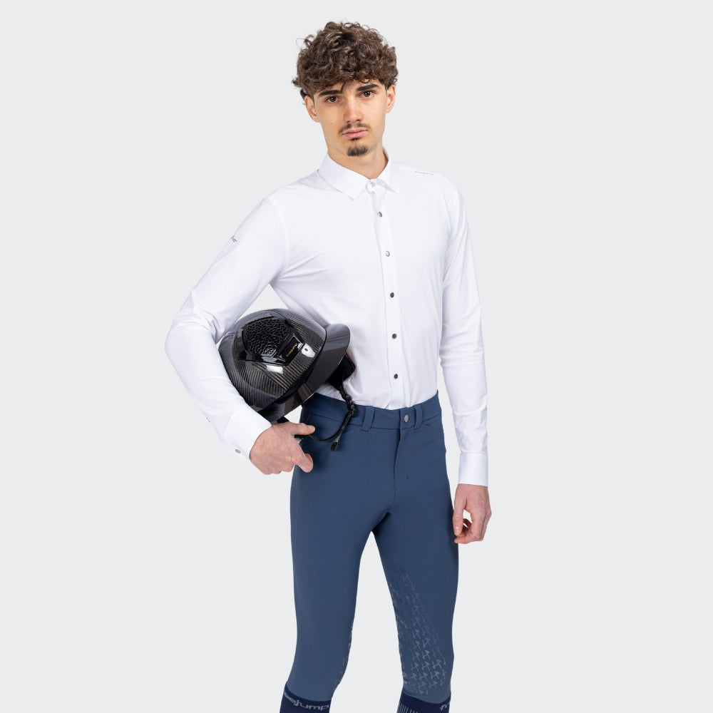 Mens Milo Uranus Breeches | Knee Grip | Blue