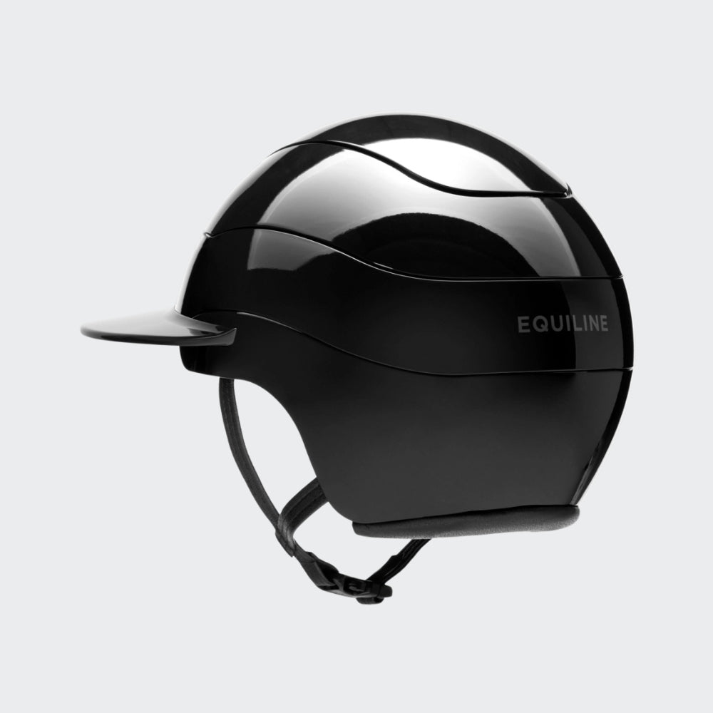Xanto Helmet | Sun Visor | With Logo | Glossy Black