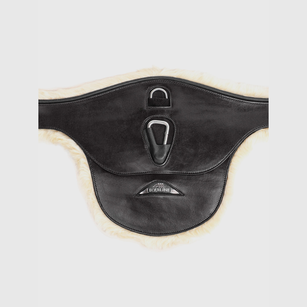 Stud Guard Girth With Removable Lining | Black