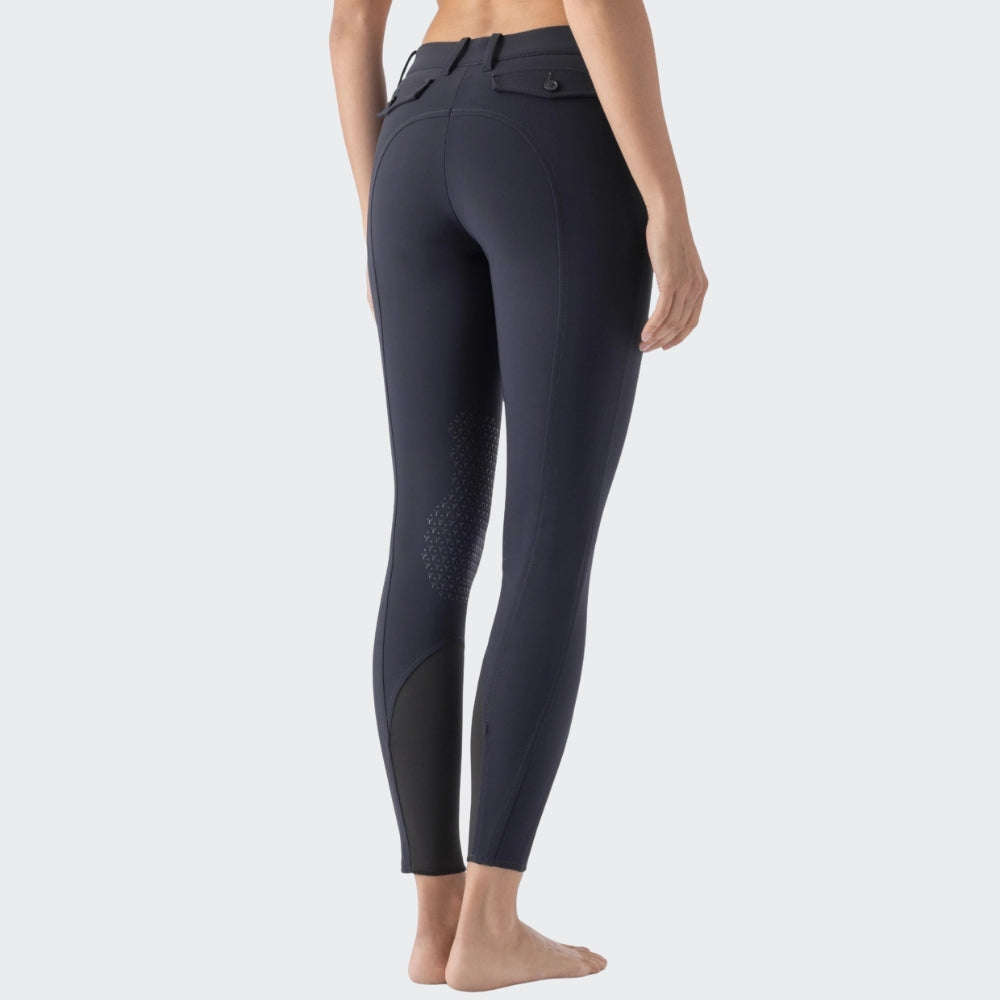 Ladies Atirk B Move Breeches | Medium Rise | Knee Grip | Navy