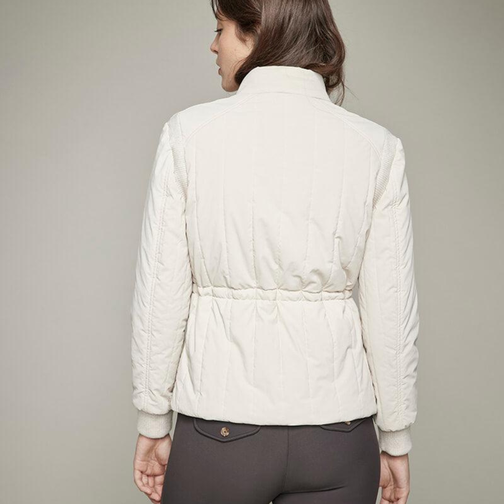 Ladies Tinka Puffer Coat | Chalk