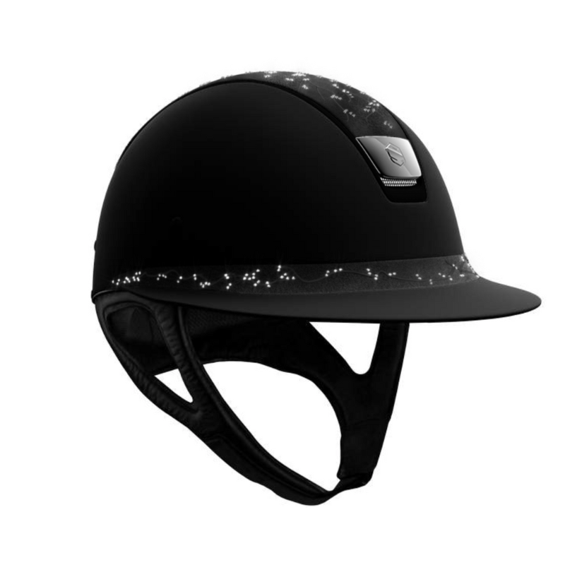 Custom | Miss 2.0 Shadowmatt Crystal Leaf Top & Frontal Band | Black