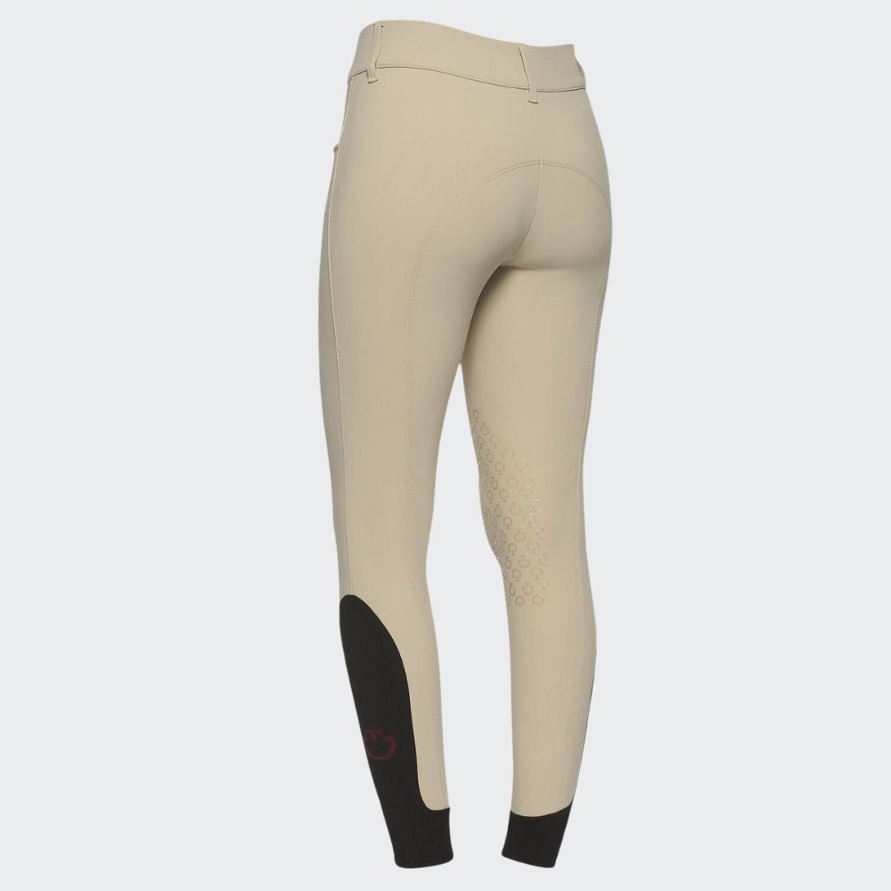 Ladies American Breeches | High Rise | Knee Grip | Beige