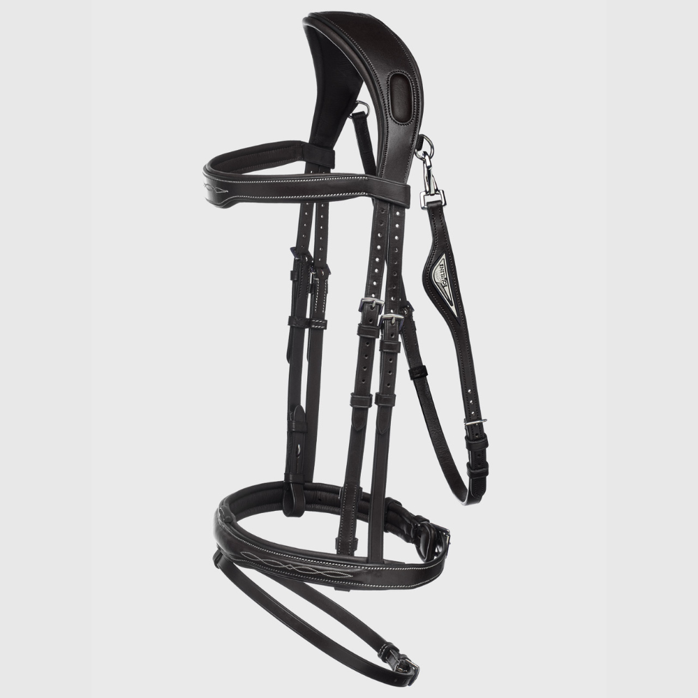 Ready To Ride Jumping Bridle | Black