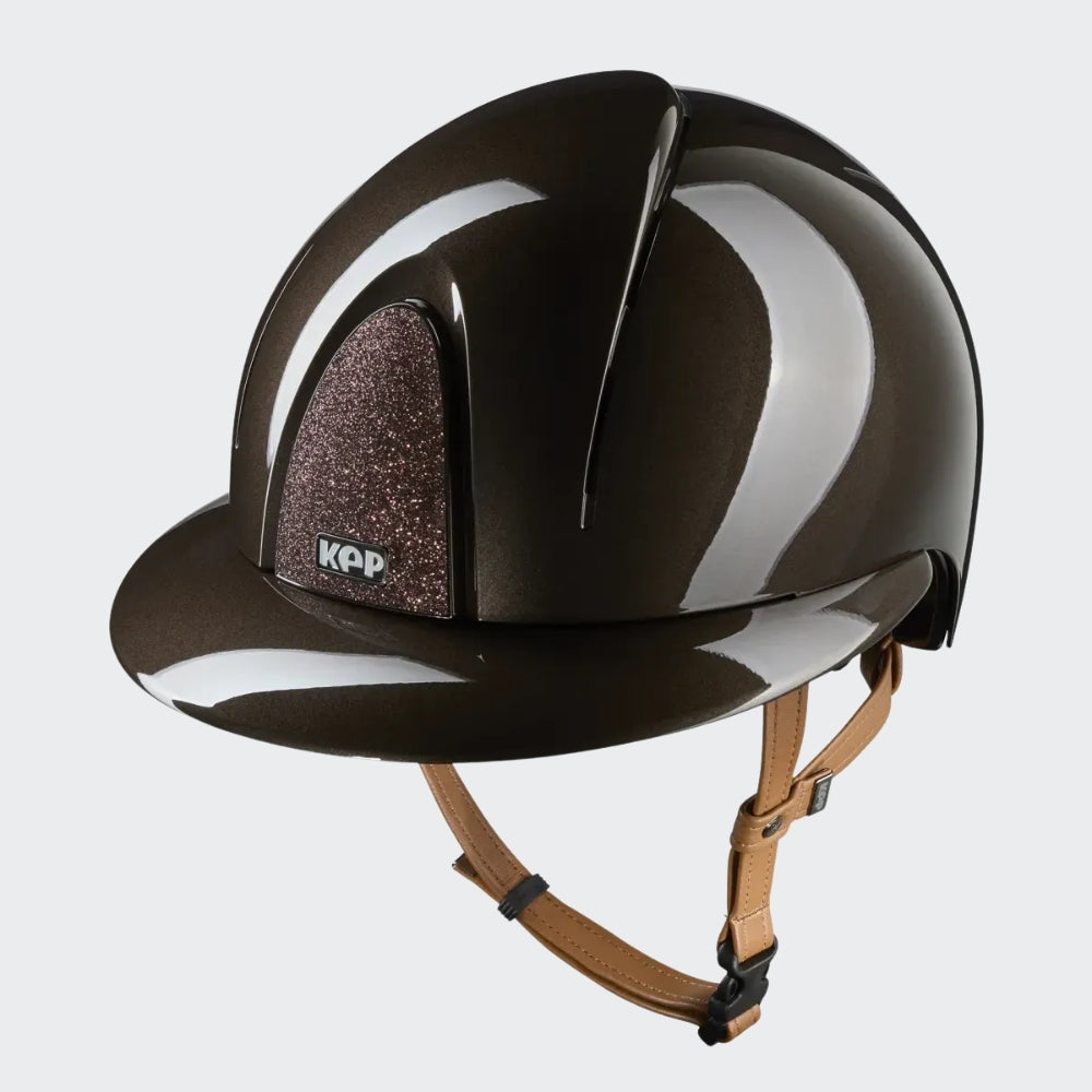 KEP Smart Nova | Beige Chinstrap | Polo Visor | Star Brown | Polish Brown