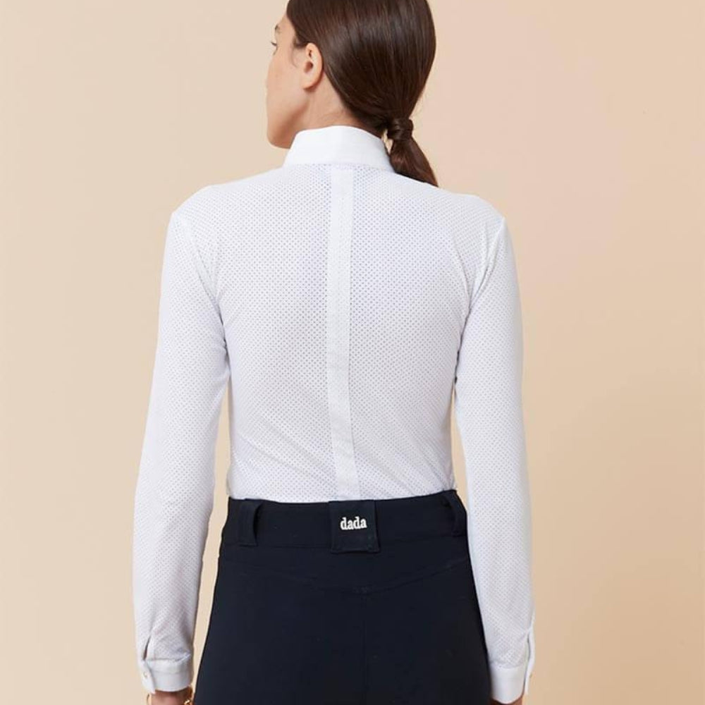 Ladies Helios L/S Show Shirt | White