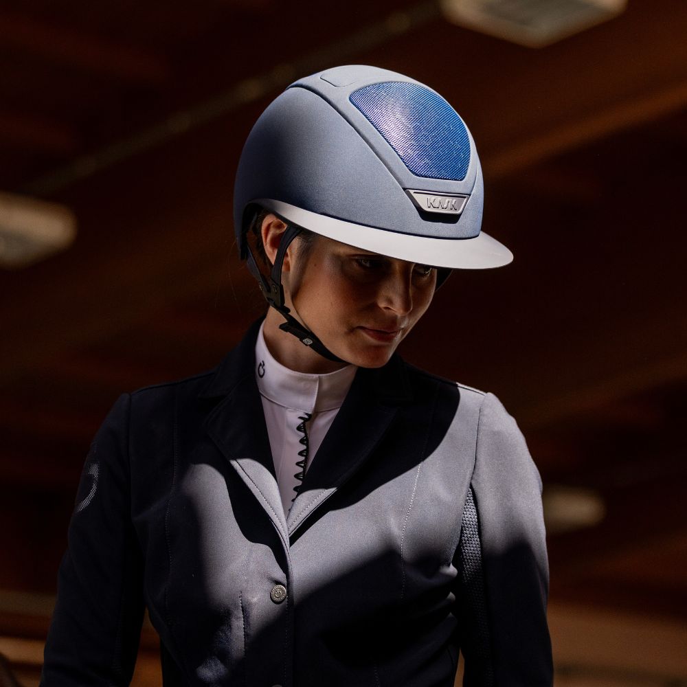 Star Lady Hunter Riding Helmet | Navy