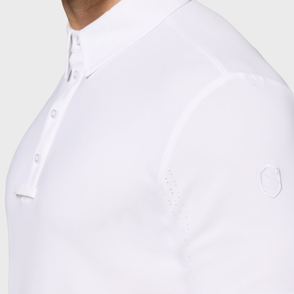 Mens Calvin Show Shirt | White