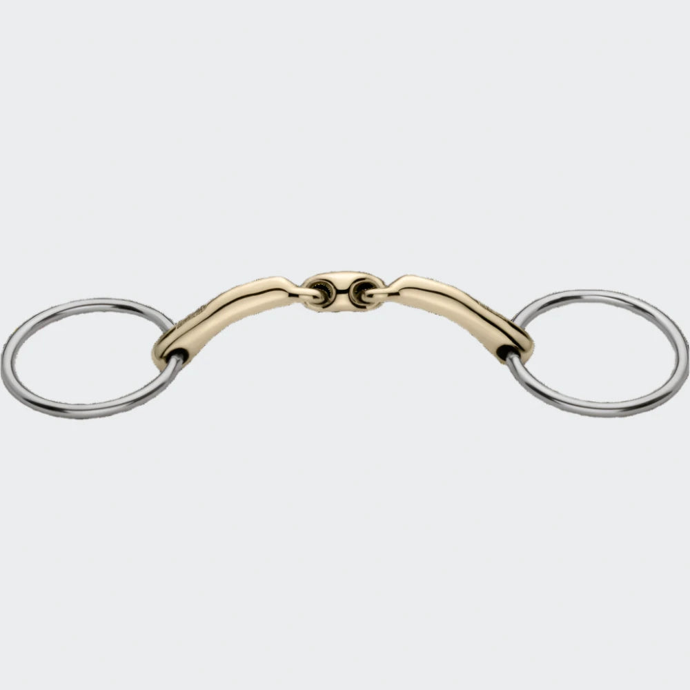 Novocontact 14mm Double Jointed Loose Ring Snaffle