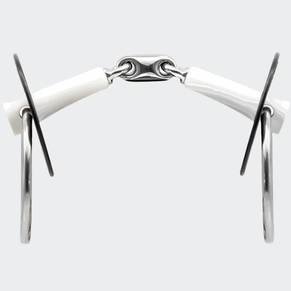Nathe Control Loose Ring Snaffle 15mm Double Jointed With Locking Mechanism