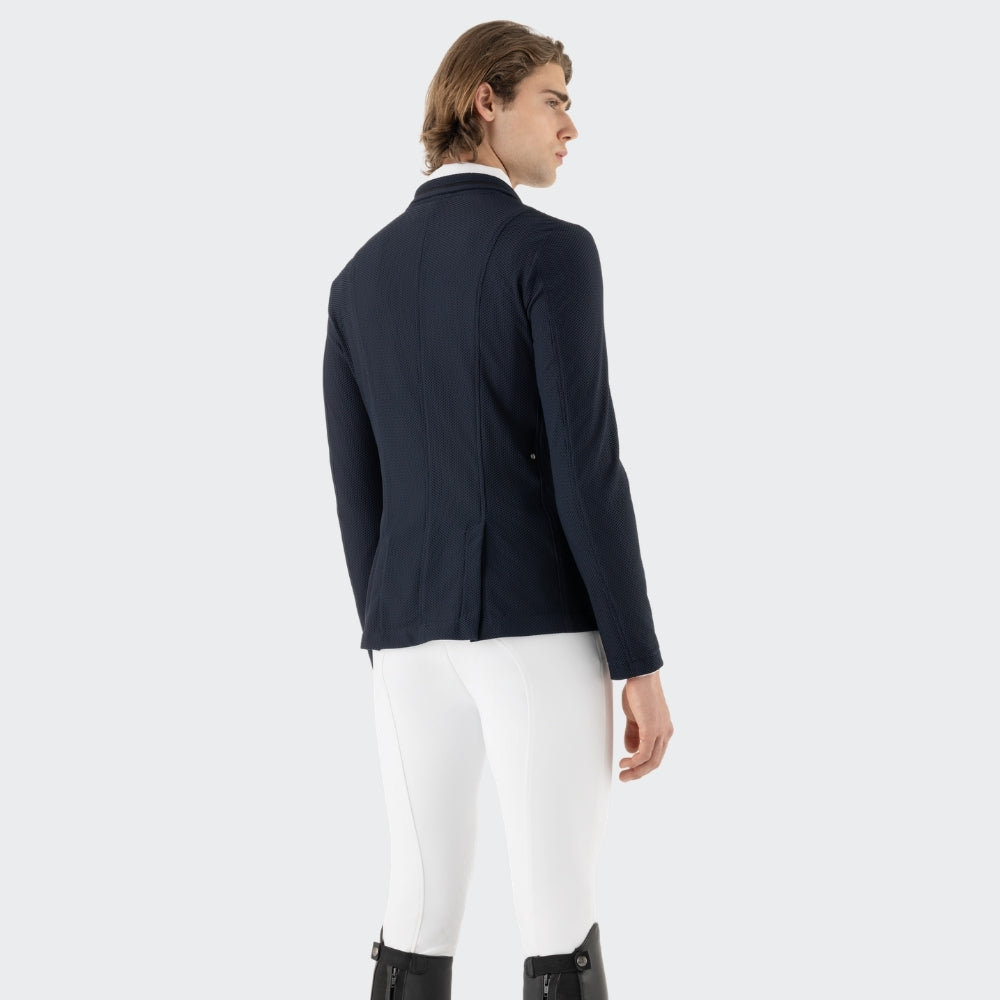 Mens Eqcargiac Mesh Show Jacket | Navy