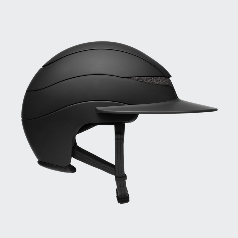 Xanto Helmet | Sun Visor | Swarovski | Matt Black
