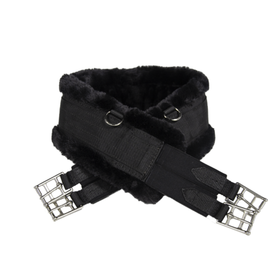Sheepskin Girth - Black/Black