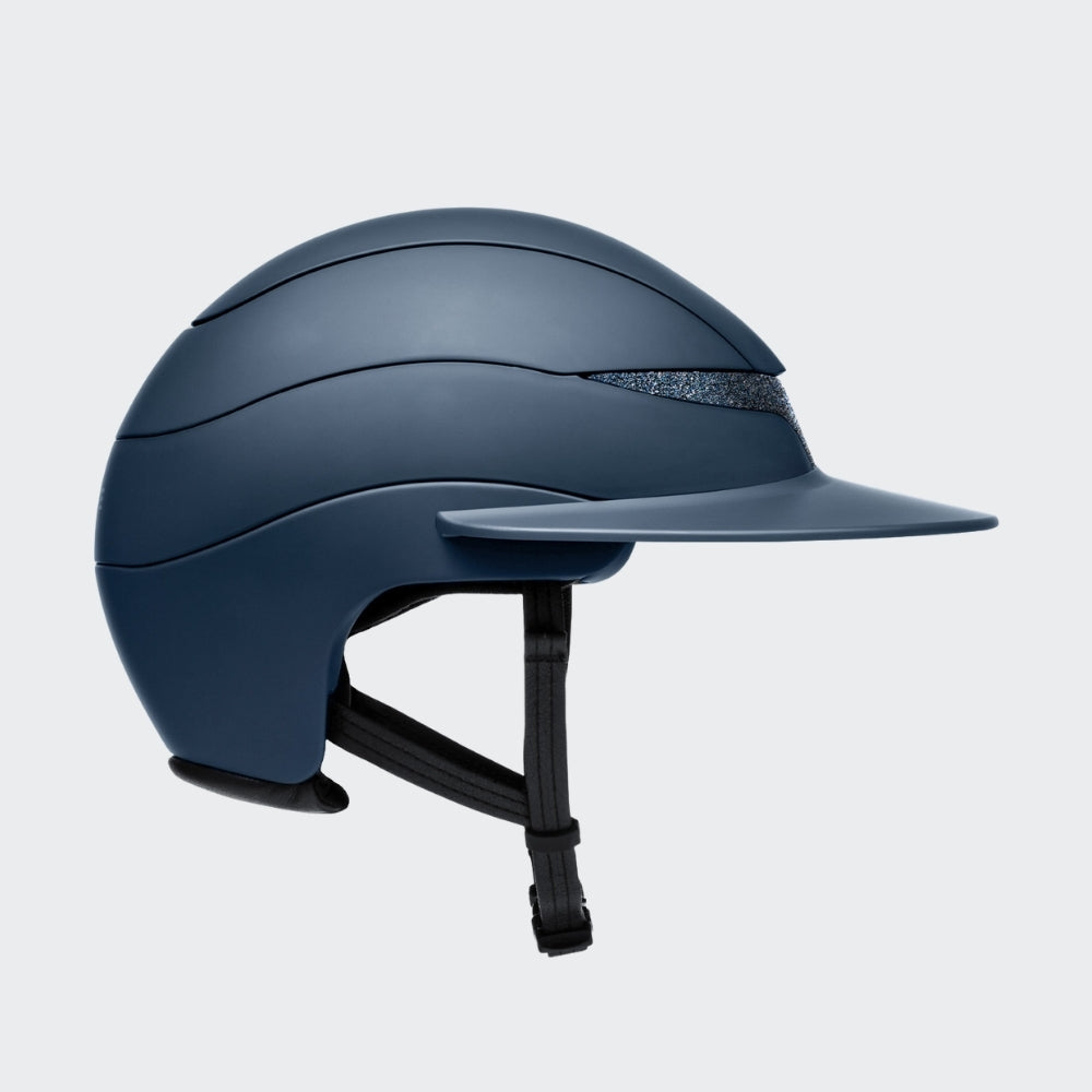 Xanto Helmet | Sun Visor | Swarovski | Matt Navy