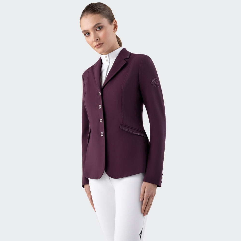 Ladies Gompet Show Jacket | Burgundy