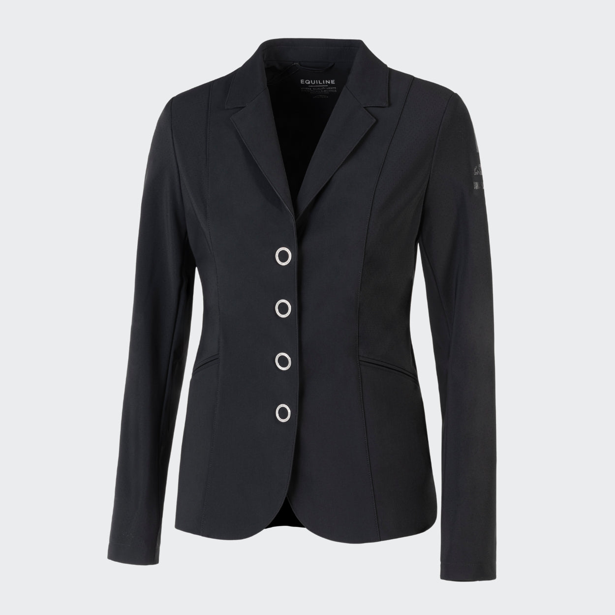 Ladies Gamtig Micro Perforated Show Jacket | Black