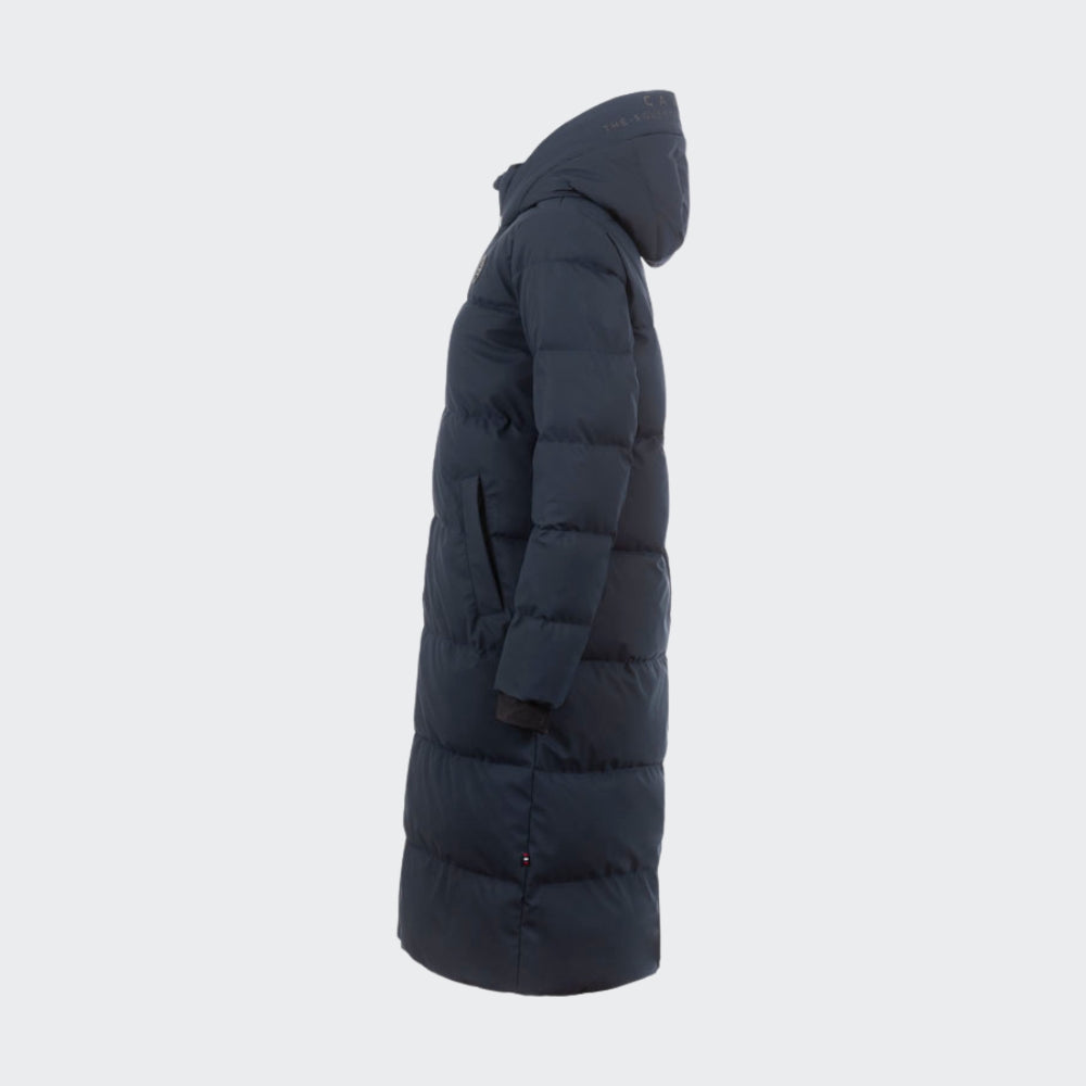 Ladies Cavalreza Maxi Padded Coat | Navy