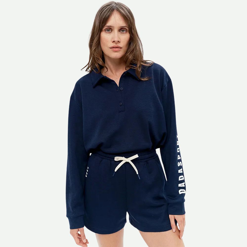 Ladies Oscar Cotton Shorts | Navy