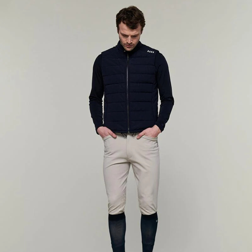 Mens Boreale Sleeveless Down Coat | Navy