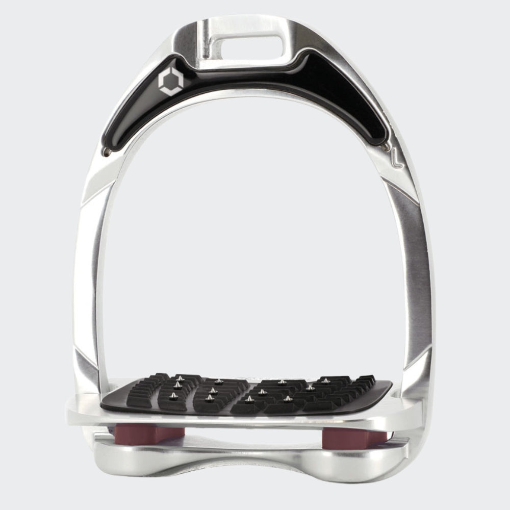 Aluminium Stirrups | Burgundy