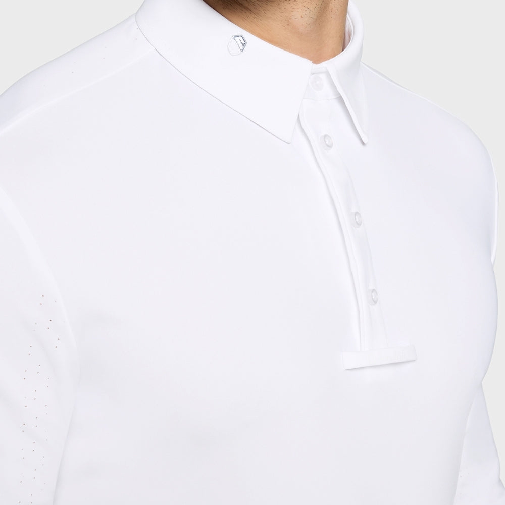 Mens Come Show Shirt | White
