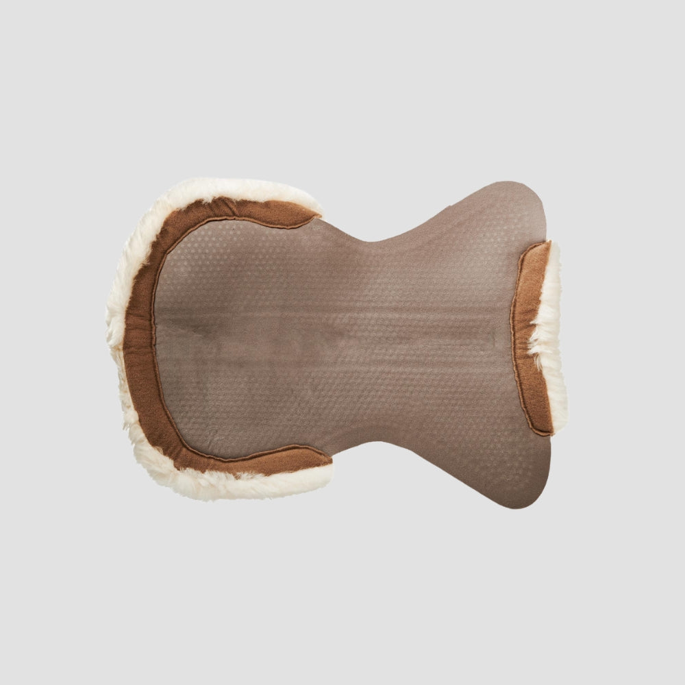 Cut Out Sheepskin Gel Pad With Dri-Lex | Natural
