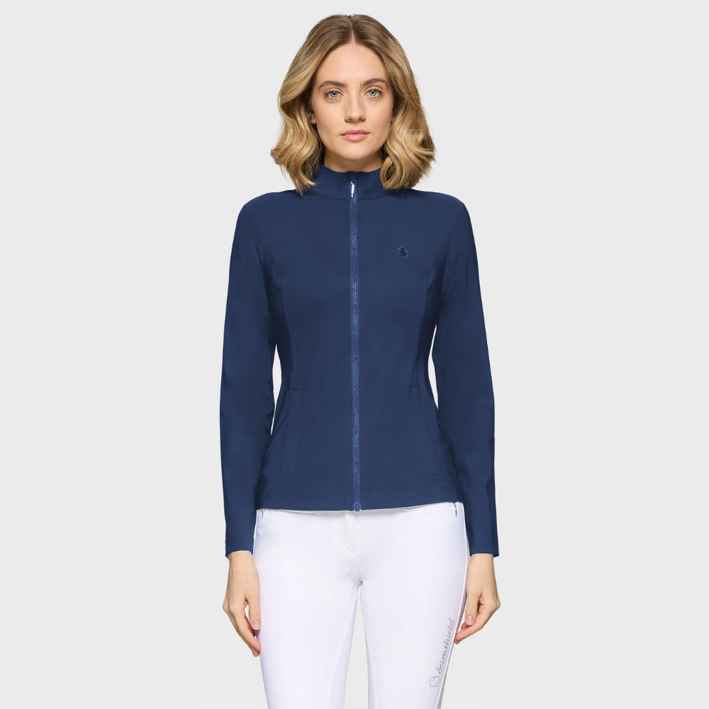 Ladies Nina Full Zip | Long Sleeves | Sapphire