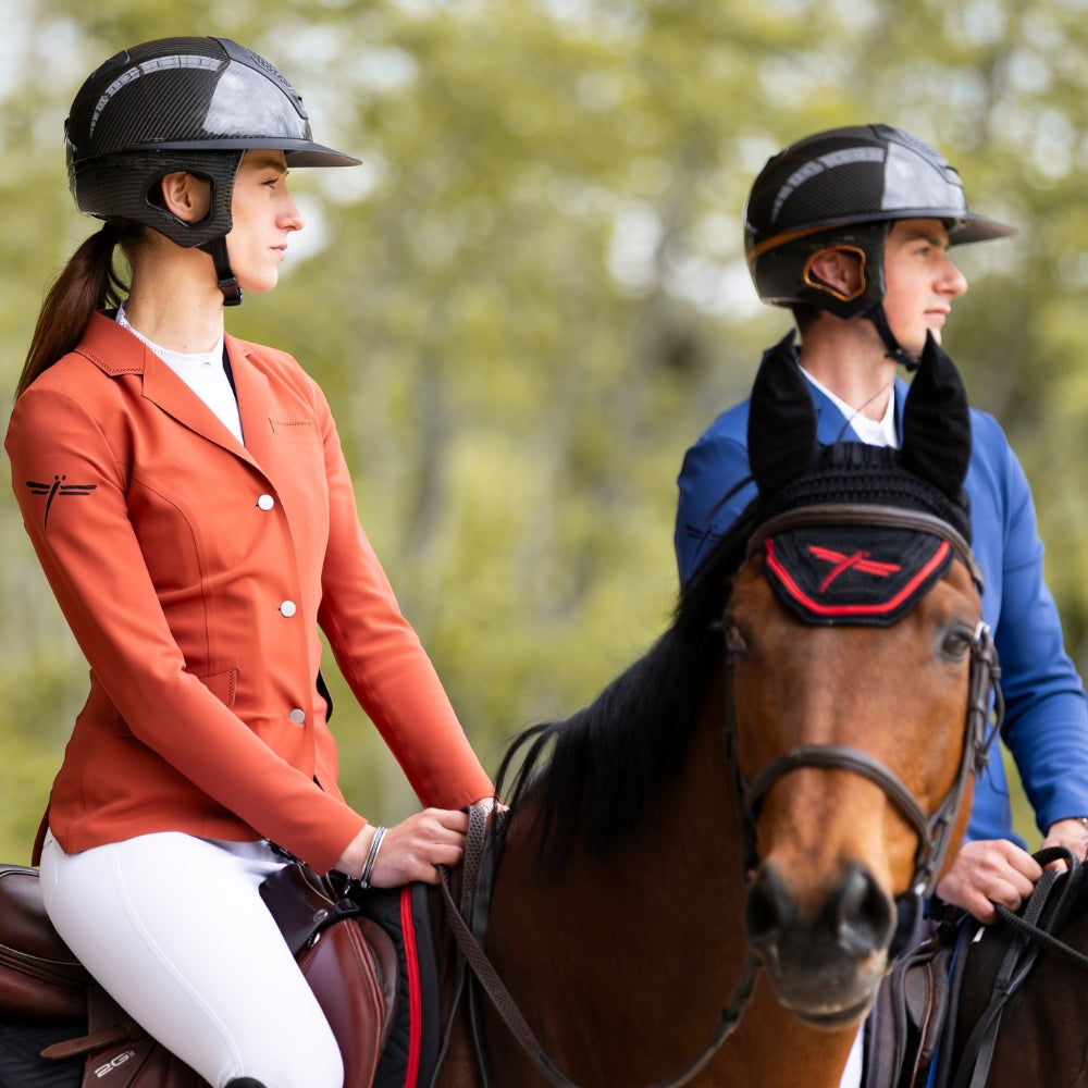 Voronoï Carbon Helmet With Temple Protection | Black | Bronze