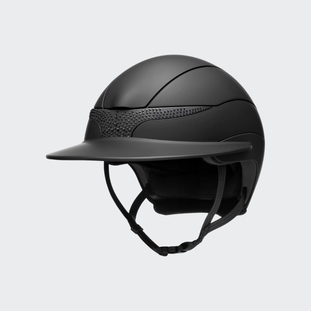 Xanto Helmet | Sun Visor | Rhinestone Detail | Matt Black