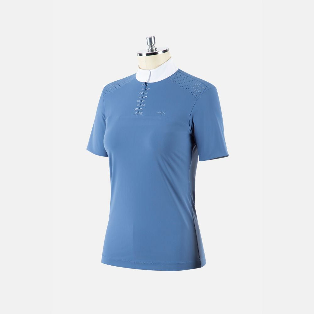 Ladies Blancha Show Shirt | Short Sleeves | Blue