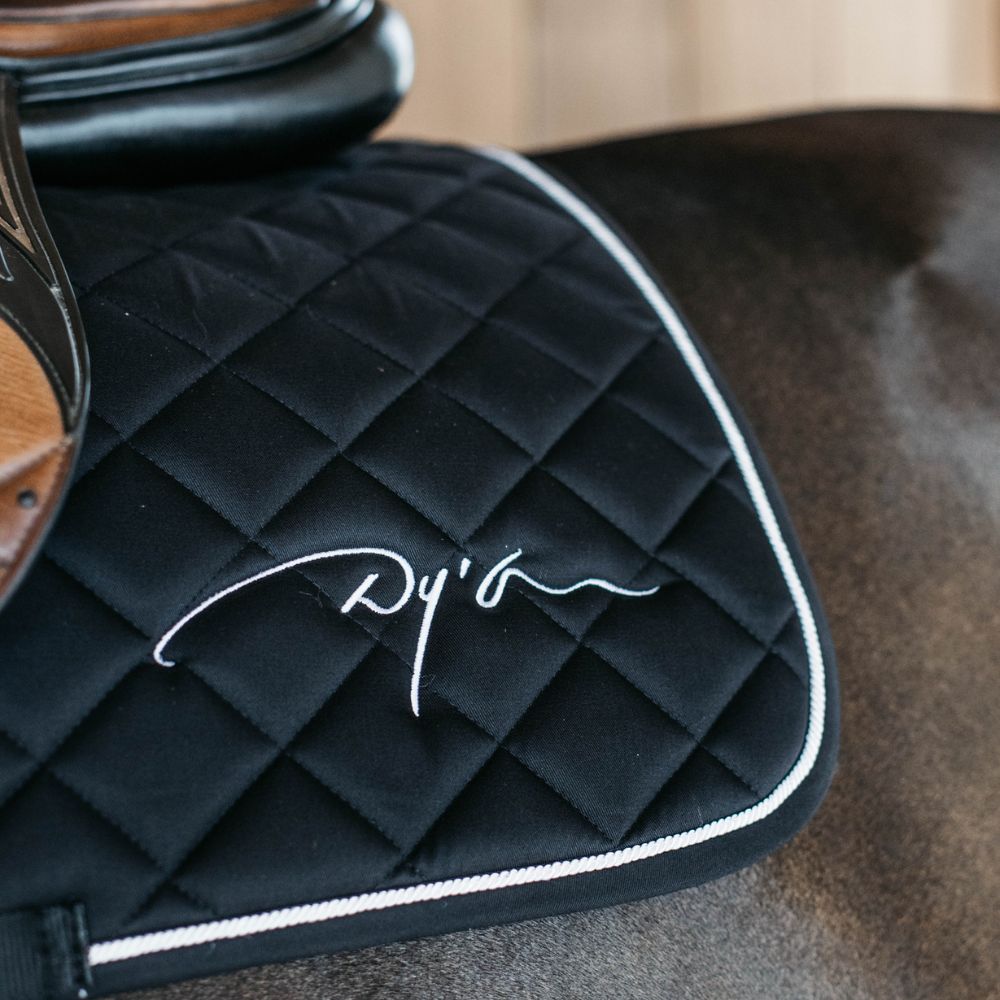 Diamond Saddle Pad Jumping | Black