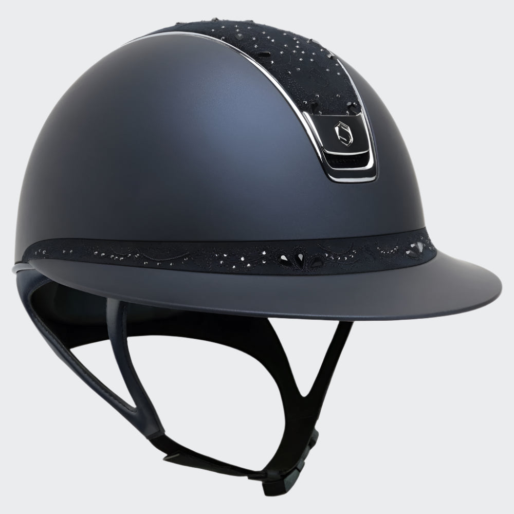 Custom | Miss 2.0 Shadowmatt Crystal Bloom Top & Frontal Band | Navy