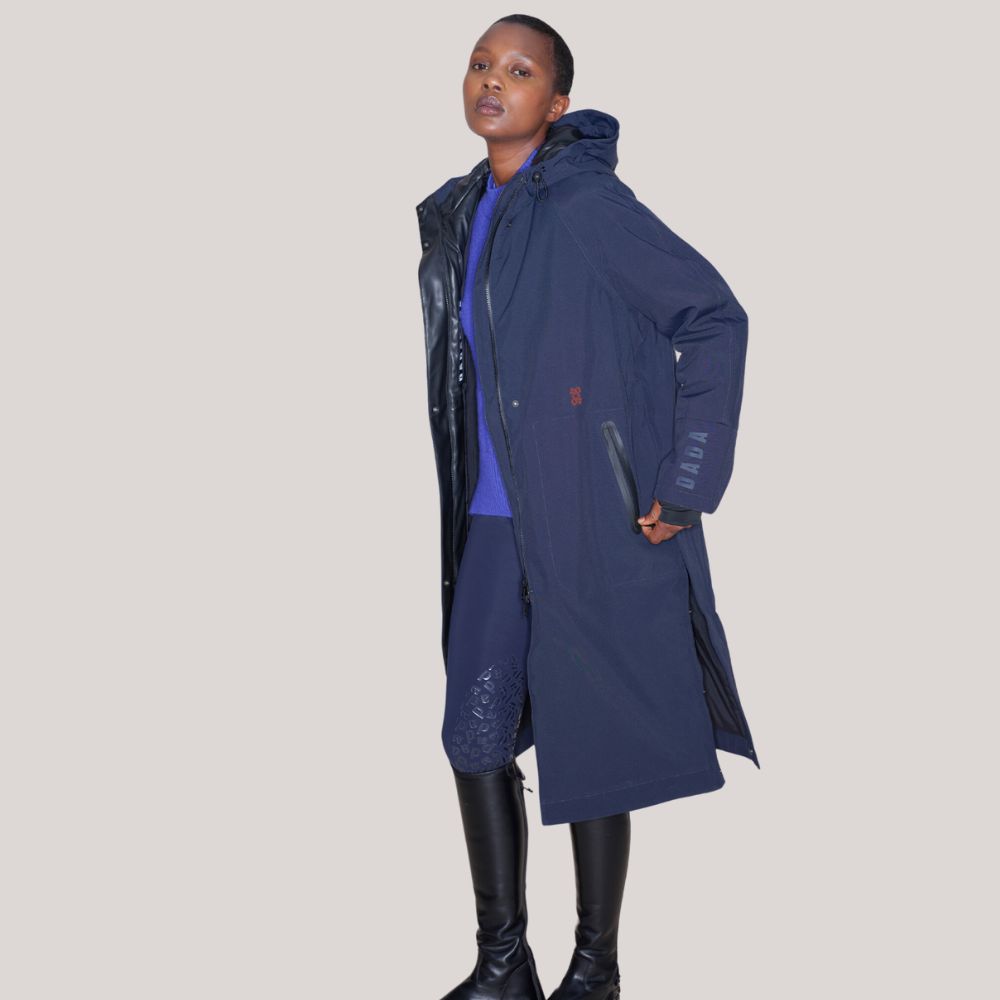 Delgado Long Winter Parka | Navy
