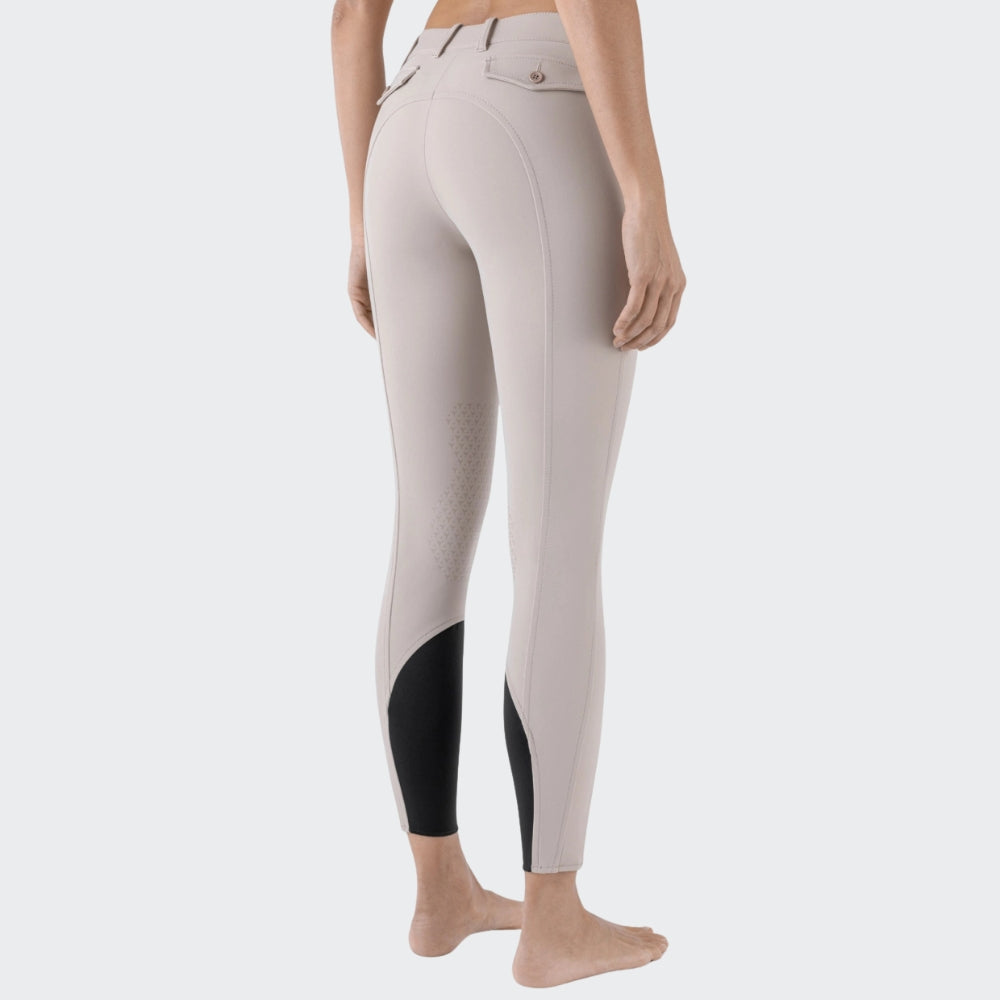 Ladies Atirk B Move Breeches | Medium Rise | Knee Grip | Beige