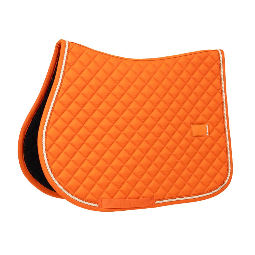 Diamond Rope Jumping Saddle Pad | Orange