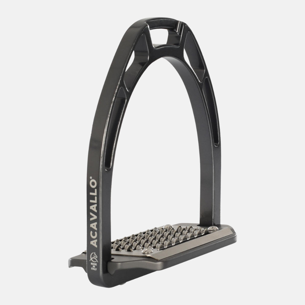 Arco Alupro Aluminium Stirrup | Charcoal