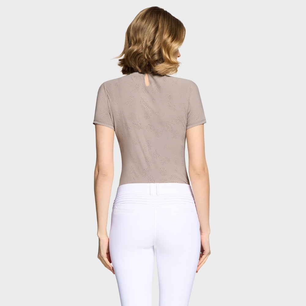 Ladies Philae Air Show Shirt | Short Sleeves | Latte