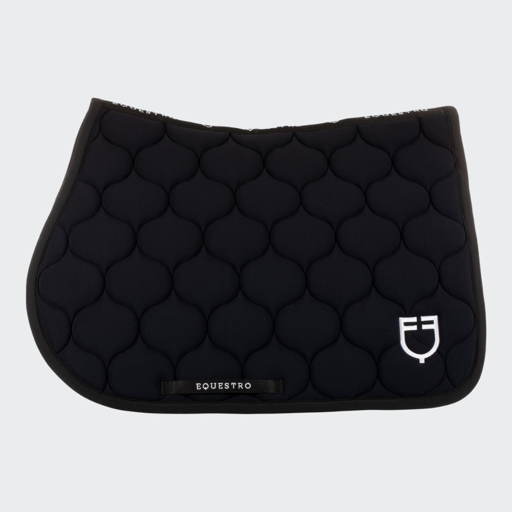 Onion Quilting Jumping Saddle Pad | Black