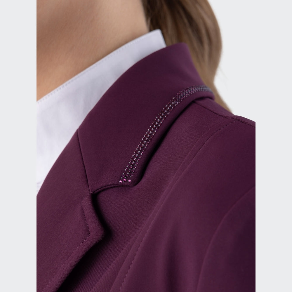 Ladies Gompet Show Jacket | Burgundy