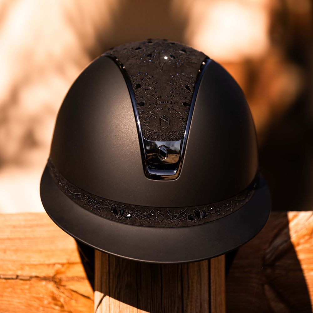 Custom | Miss 2.0 Shadowmatt Crystal Bloom Top & Frontal Band | Black