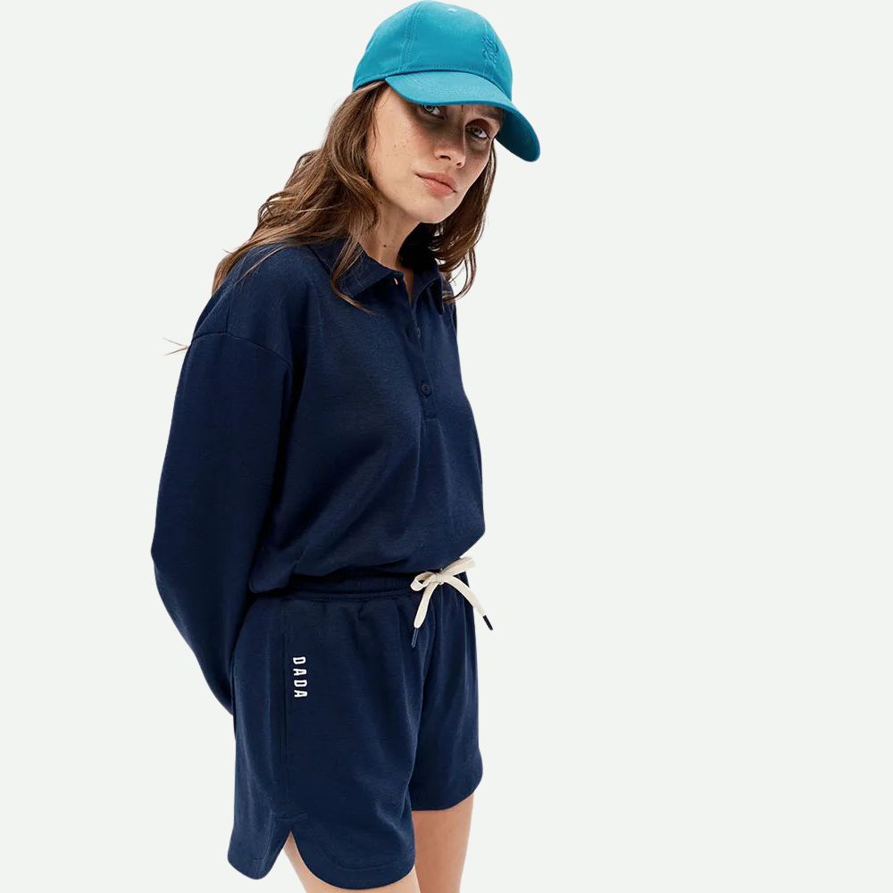 Ladies Oscar Cotton Shorts | Navy